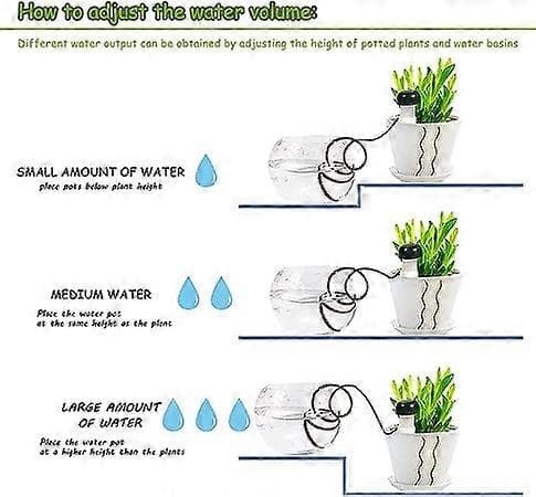 12 stk. vanningssystem for planter Automatisk vanningssystem for blomster
