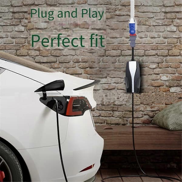 5-nastainen CEE-sovitin Model S 3 X Y Gen 2 Ev -laturille, yleismallinen