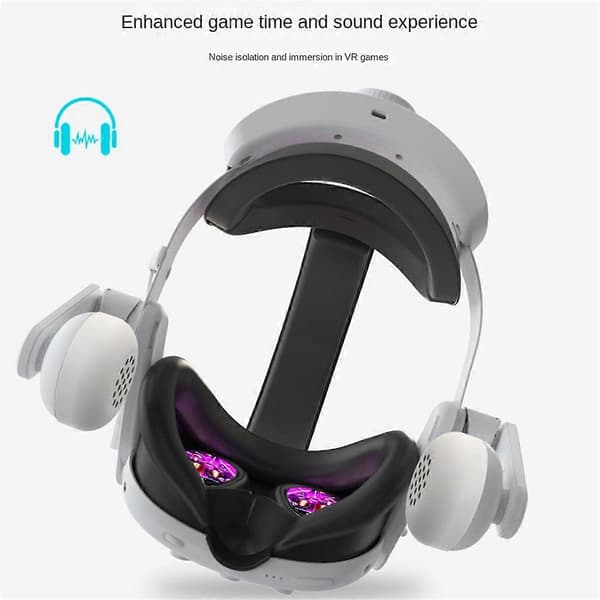 Audio Headset til 3 VR Headset, Forbedret Lydeffekt, Lydkvalitet, Surround Støjreduktion VR Tilbehør