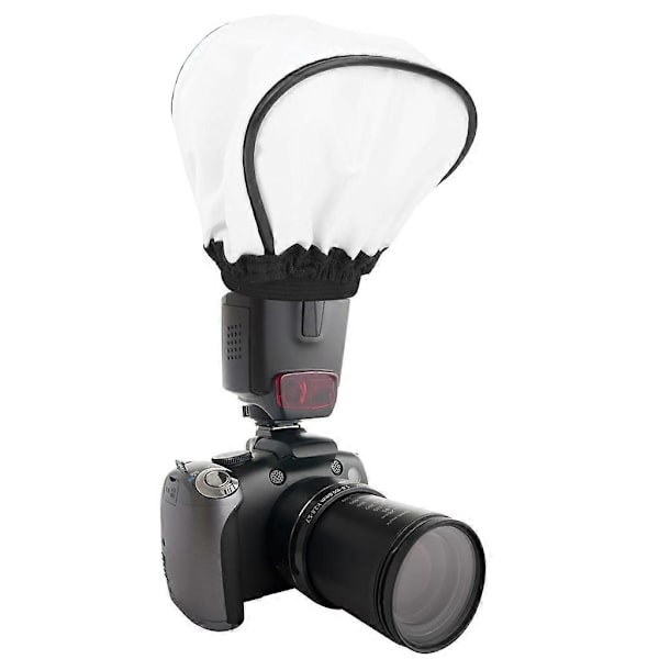 2 stk. softboks-diffusere sammenleggbare bærbare mini-bounce-diffusere universelle for DSLR-kameraer