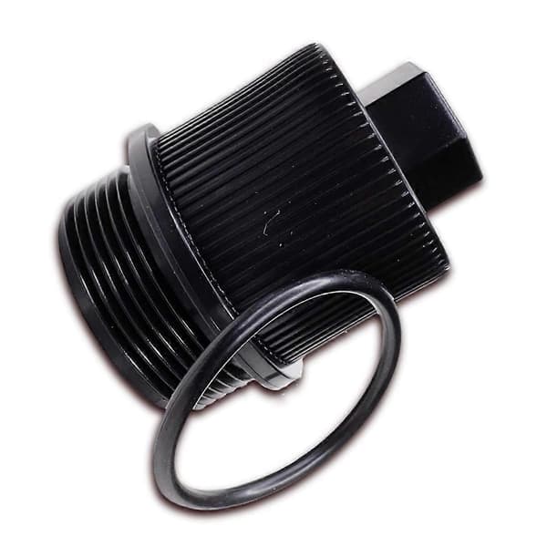 2-pakning 190030 Tappeplugghette for Pentair Clean & Clear Plus, Bassengtappeplugg med O-ring Erstatning for tappehette