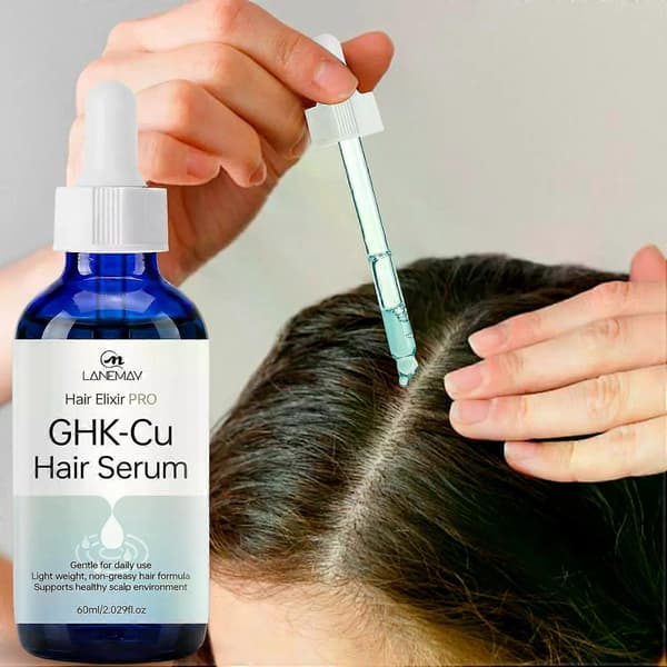 GHK-Cu Hårserum, 60 ml Essens för hårväxt och mot håravfall
