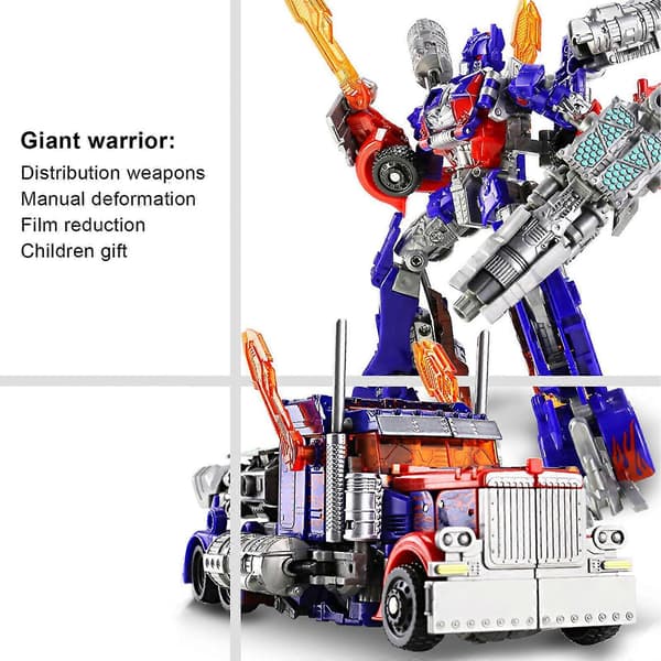7,9 tommer transformationsfilmlegetøj Optimus