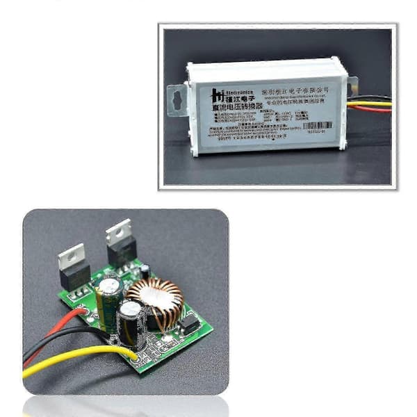 36v 48v 60v 72v til DC 12v 10a Bil Strøm Step Down Konverter Spændingsregulator--input 48v til 96v