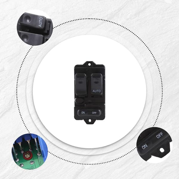 For Mazda 323F Bongo 1994-1998 95 96 Rhd Power Master Window Switch Console S09A-66-350A09