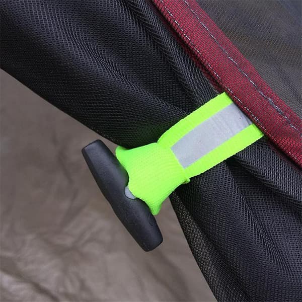 7xCamping Markis Tält Fly Roll Up Spänne Tält Innertält Duffle Toggle Stopper