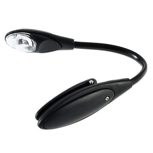 Mini Fleksibel Clip-on LED Bok Leselys Lampe.