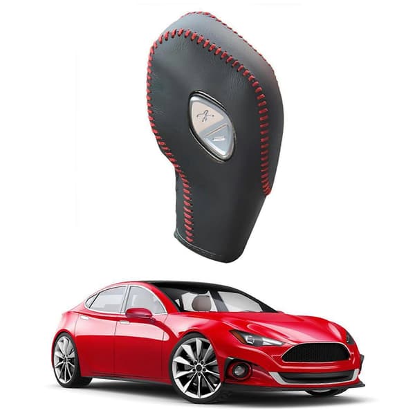 Bil PU girskiftknappdeksel for Focus Fiesta Escape 2012-2016 Transit C-Max