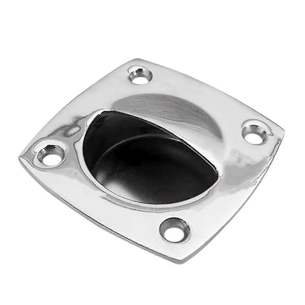 Marine Flush Pull Skyvedørhåndtak Pull Square Hatch Pull Håndtak for Motorbåt Marine RV Kabintilbehør
