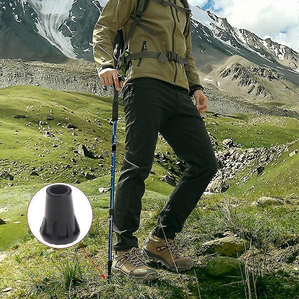 Gummispetsar för vandringsstavar, vandringsstavar och trekkingstavar