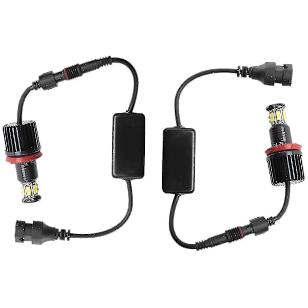 1 par 120w 12led bil Angel Eye Marker frontlykter for E82 E90 E92 E60 E61 E63 E89 X6 H8 høy kvalitet