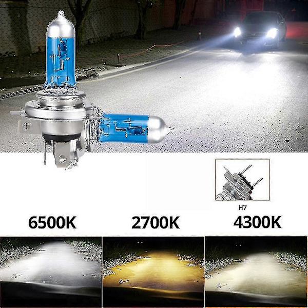 Frontlys HID Xenon Pærer Halogenpære H7 Halogen Supersterk Bil