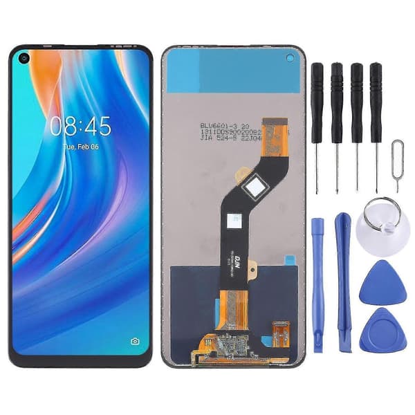 Tft Lcd Skærm Til Tecno Camon 18i Cg6 Med Digitizer Fuld Samling Til Tecno Camon 18i Cg6