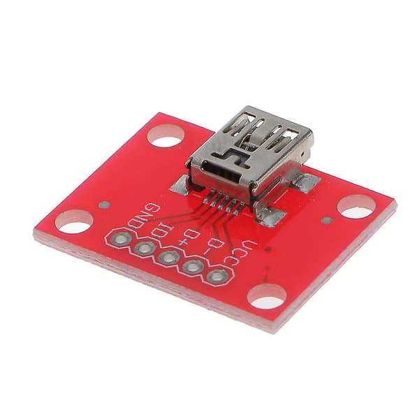 3xBreakout Board for USB Mini-B miniUSB