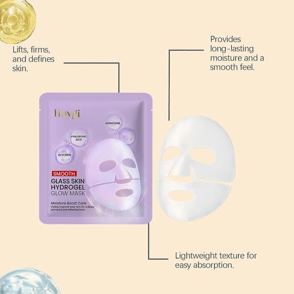 3 st Hyaluronsyra ansiktsmask Mild ansiktsmask
