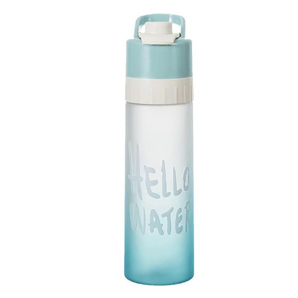 2-in-1 sumutuspullo, 650 ml, elintarvikelaatuinen PC-materiaali, urheilusumutinpullo harjoitteluun