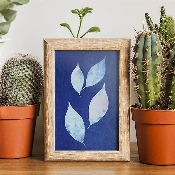Solprintpapirsæt, cyanotypipapir, 32 ark cyanotypipapir