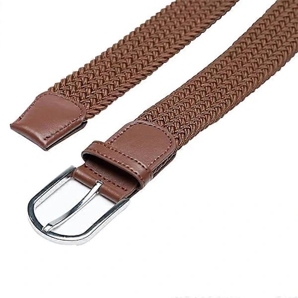 Elastisk webbing, strækbart vævet linning, unisex strækbart vævet linning, bredde 3,3 cm, længde 90 cm til 135 cm.