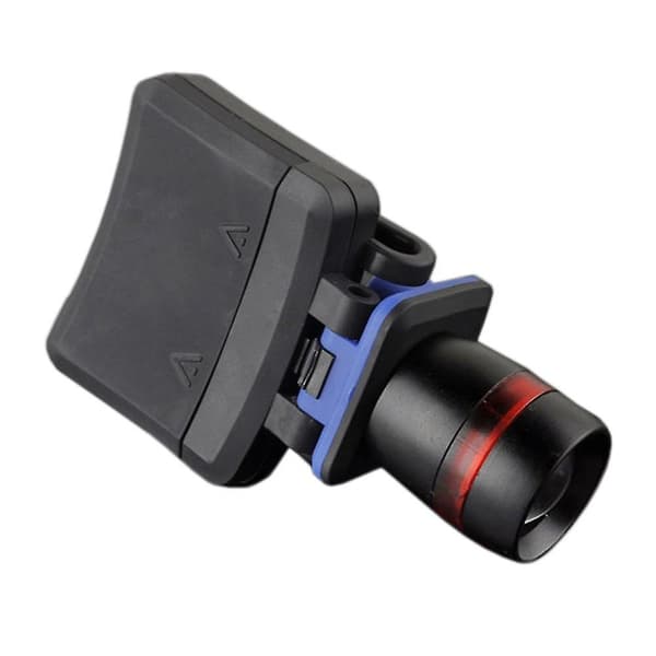 Xpe Led 120 Lumen 3 moduser vanntett zoombar klips-på caps hatt lykt hodelykt
