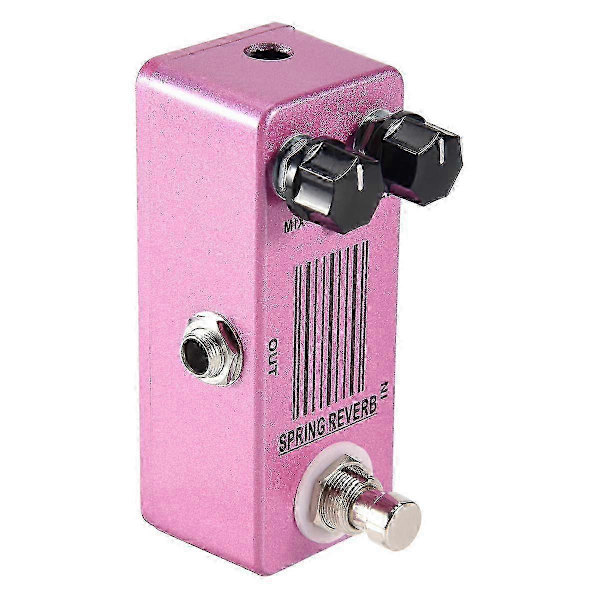 MOSKY MP-51 Spring Reverb Mini Single Gitarr Effektpedal True Bypass Gitarrdelar & Tillbehör