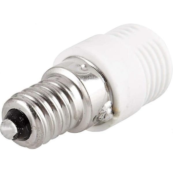 2-pack E14 till G9 keramisk sockeladapter för LED-, halogen-, CFL-glödlampor
