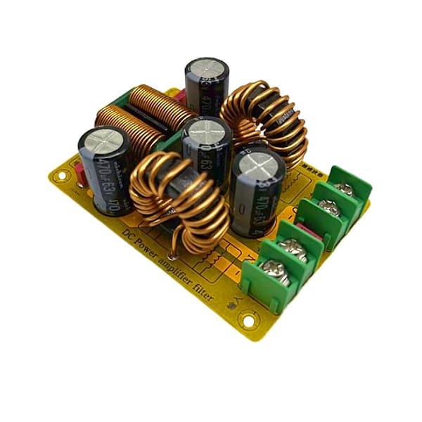 DC LC lavpasfilter 20A EMI eliminerer elektromagnetisk interferens DC switching POWER EMC bil Aud