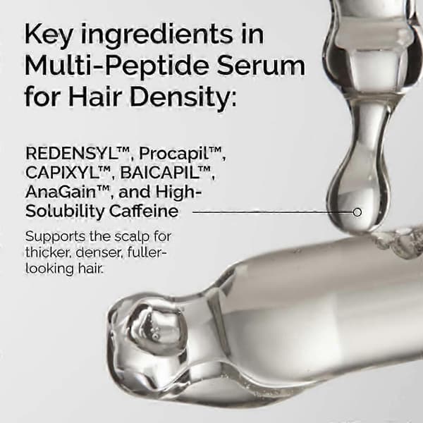 25-26 The Ordinary Multi-Peptide Serum för Hårdensitet, Peptid-driven Formula för Tjockare, Fylligare Hår