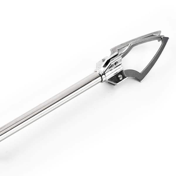 Isbit-/kimchiklemme, rustfritt stål + trehåndtak, 17 cm lang, garantert kvalitet.