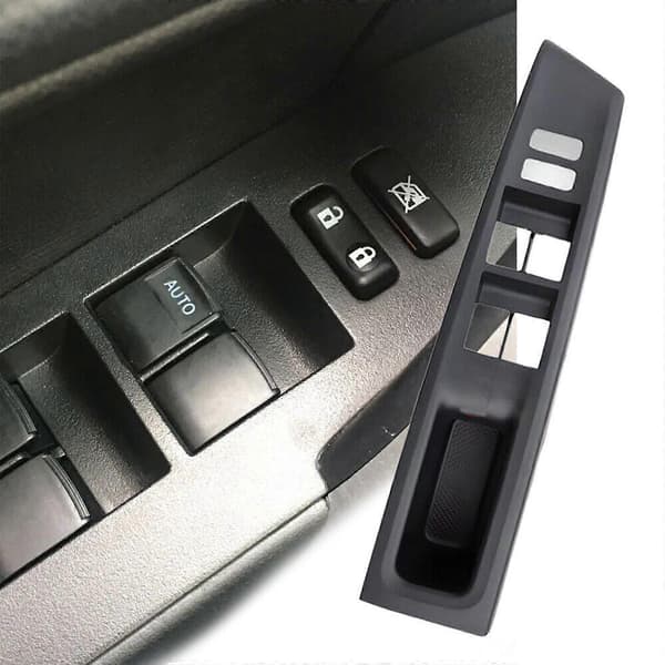 Fönsteromkopplare, ram, panel, kåpa, förardörr, vänster, för Toyota Yaris 2012-20