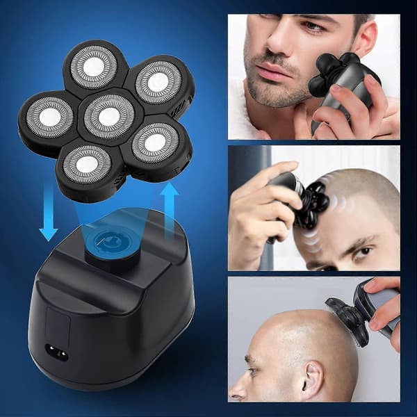 6d elektrisk barberhode erstatning