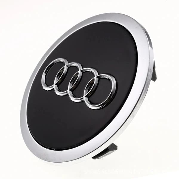 Audi centerkapsel 60mm 4-pak grey