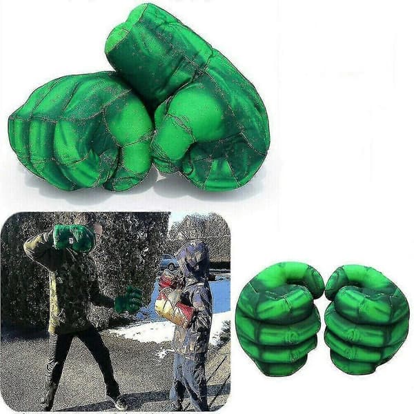 Hulk Smash Hænder Cosplay Handsker Næver Børnelegetøjsgave