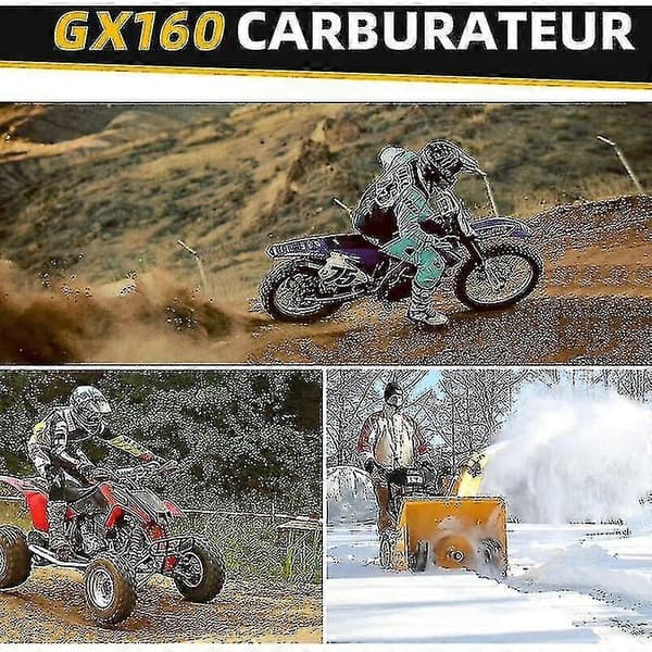 Gx160 Karburator til Honda Gx200 Gx160 Holdbart Design