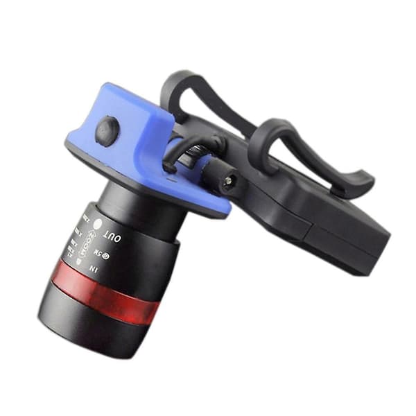 Xpe Led 120 Lumen 3 moduser vanntett zoombar klips-på caps hatt lykt hodelykt