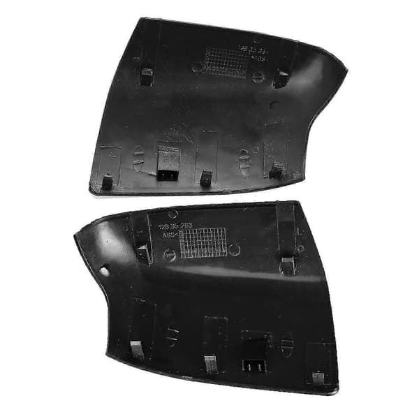 2 stk. blank sort bakspejlsdæksel til Ford Focus Mk2 2005-2007 højre side