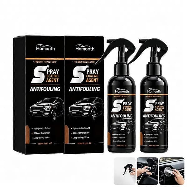 1/2/3 stk. Hydrofob billakkforsegling – rask påføring, langvarig glans og UV-beskyttelse 2pcs