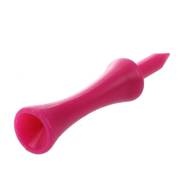 100 Golf Tee-överlägg, Hot Pink T Sn006 60mm