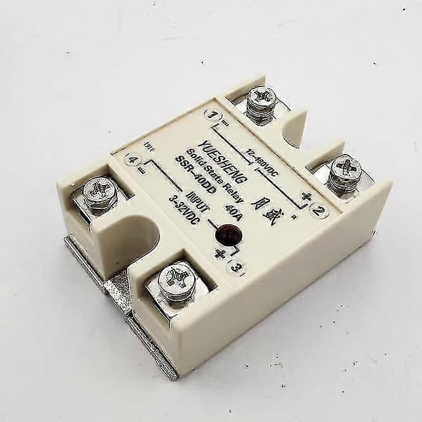 1 stk. DC Solid State Relé SSR-40DD-480V