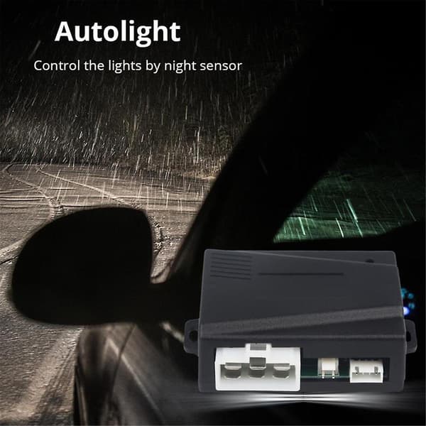 Universelt 12V bil auto lyssensorsystem Automatisk styring af lyssensor biler Automatisk forlygte Auto lyssensor