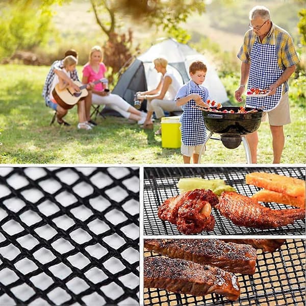 Grillmatte Non-stick Bakematte Varmebestandig Grillmatte