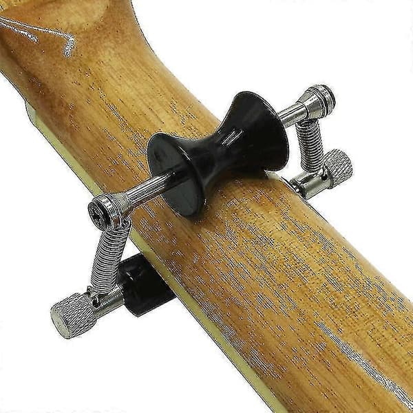 Metal Guitar Rolling Capo - Anti-rust Slider Capo til akustisk elektrisk guitar, 1 stk, sort