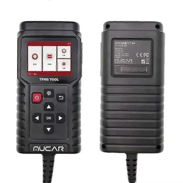 MUCAR Dekktrykksdiagnoseverktøy TPMS-sensor Støtter Engelsk