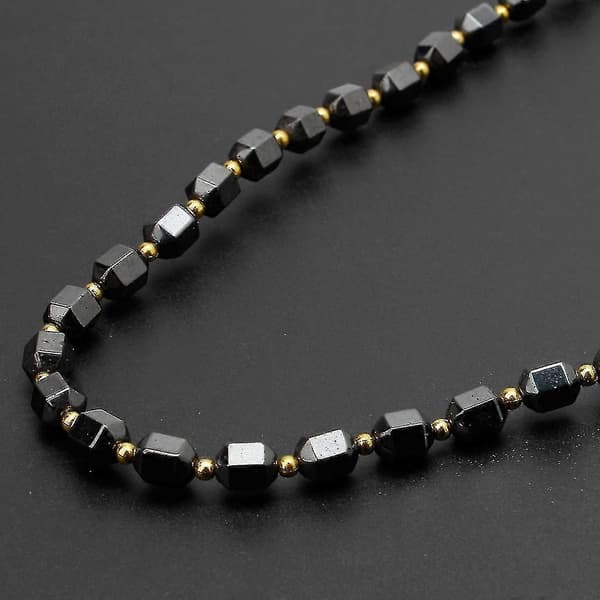 Svart Hematit Magnetisk Terapi Halsband Smärtlindring För Nacke Artrit Skuldra