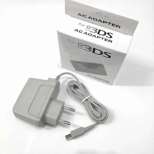 2DS/3DS/NDSi/3DS XL AC strømadapter/lader (EU-kompatibel)