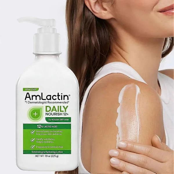 Melkesyre Body Lotion Eksfolierende Hydrerende Hudforbedring Stråleglansforbedring orange