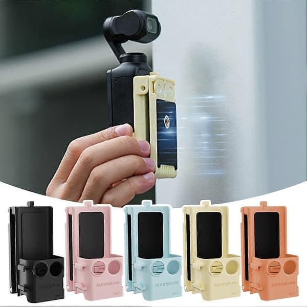 Magnetisk base kaldsko for Osmo Pocket 3 1/4 utvidet utendørs pink