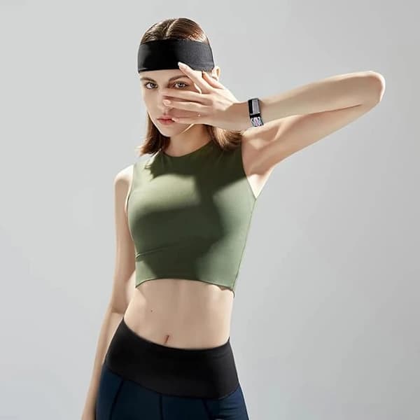 elastiske armbånd, kompatible med Fitbit Charge 5/Fitbit Charge 6 armbånd til mænd og kvinder, åndbare og justerbare