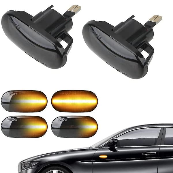 LED Dynamisk Front Sidelys Blinklys Lampe For Accord -v Fit Jazz -v Erstatning