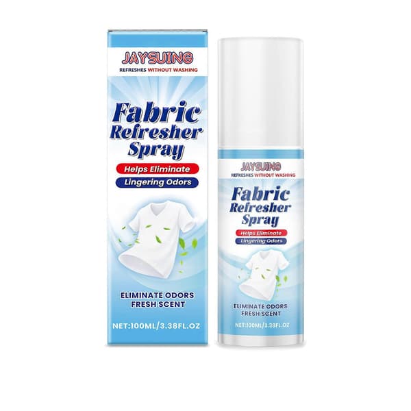 Stoffoppfriskningsspray - Mild deodorant- og antistatspray for klær, 100 ml