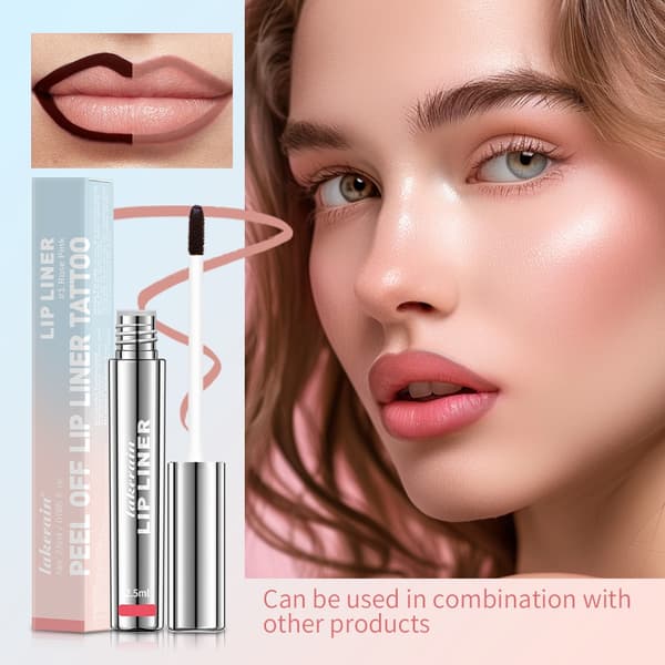 Lakerain Peel-Off Lip Liner Mat Læbeblyant 1#